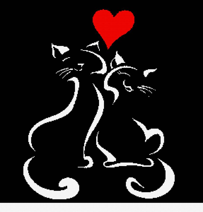 парочка - котики - предпросмотр