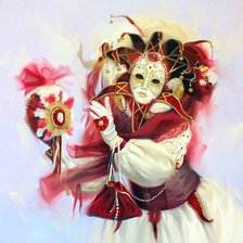 Схема вышивки «маски3»