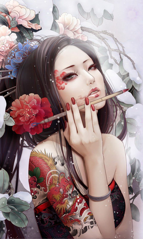 девушка - оригинал