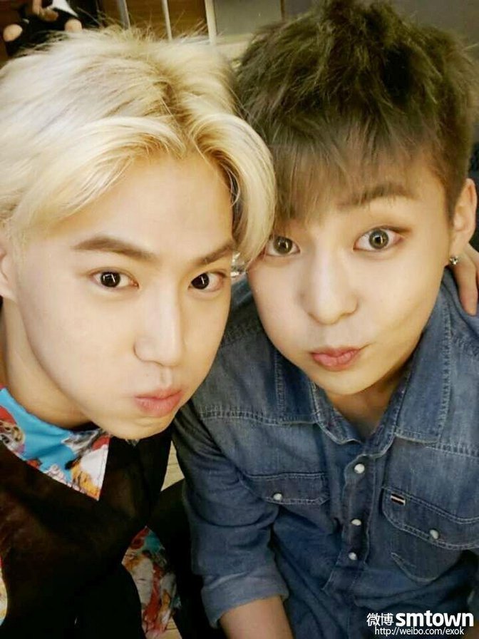 Suho & Xiumin - exo k, xiumin, suho, exo m, exo - оригинал
