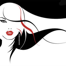 Схема вышивки «девушка»