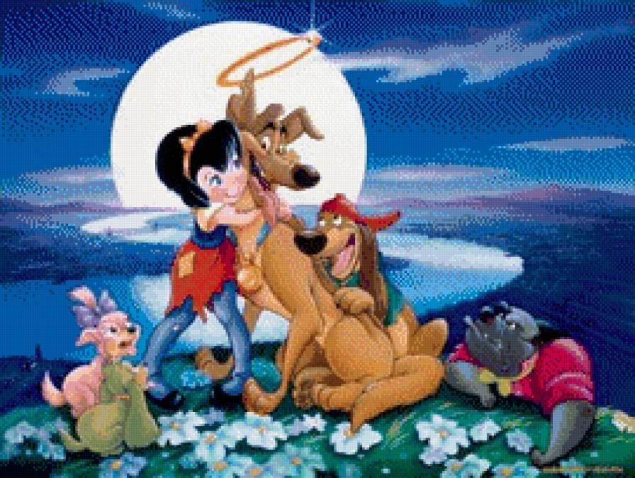 мультяшки - дисней, собачки, детям, песики, мультик, детская, псы, собаки, детское - предпросмотр