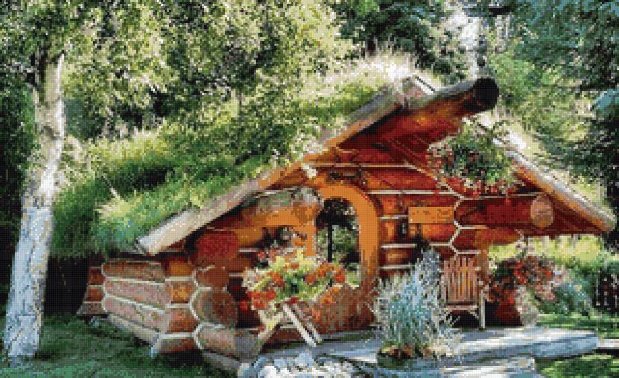 домик - город - предпросмотр