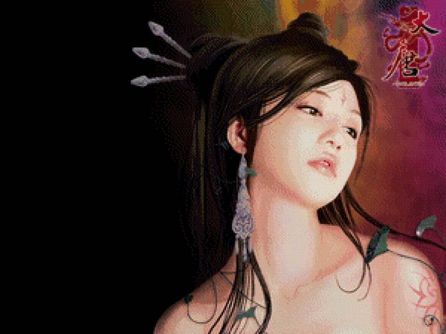 Прекрасная азиатка - азия, девушка, красота - предпросмотр