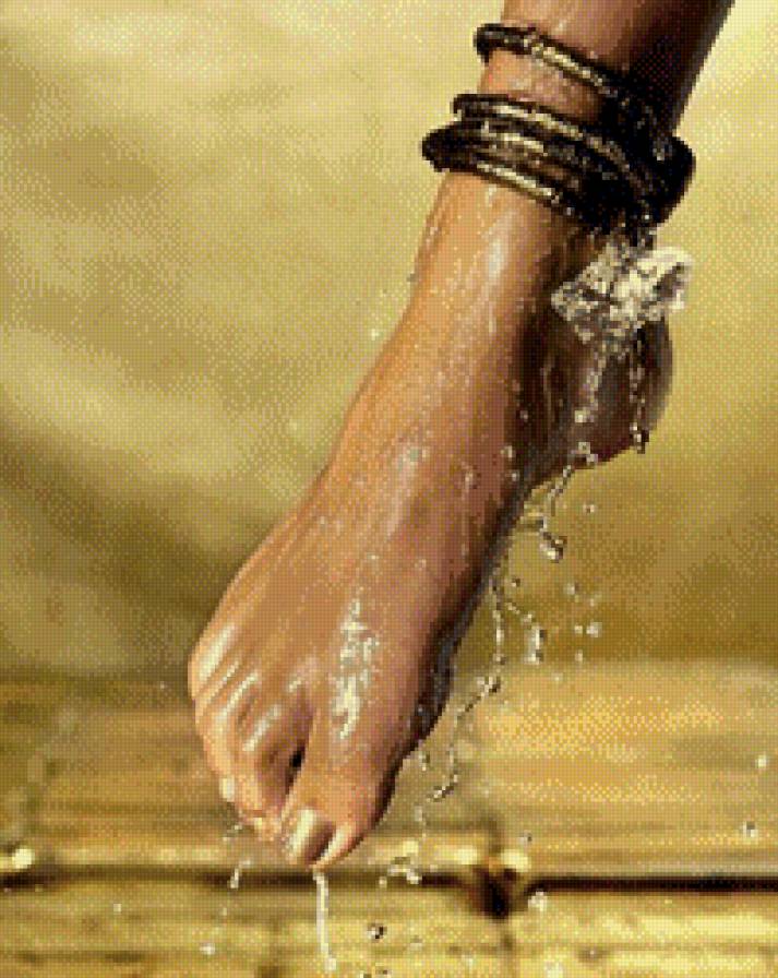 Изящная ножка - красота - предпросмотр