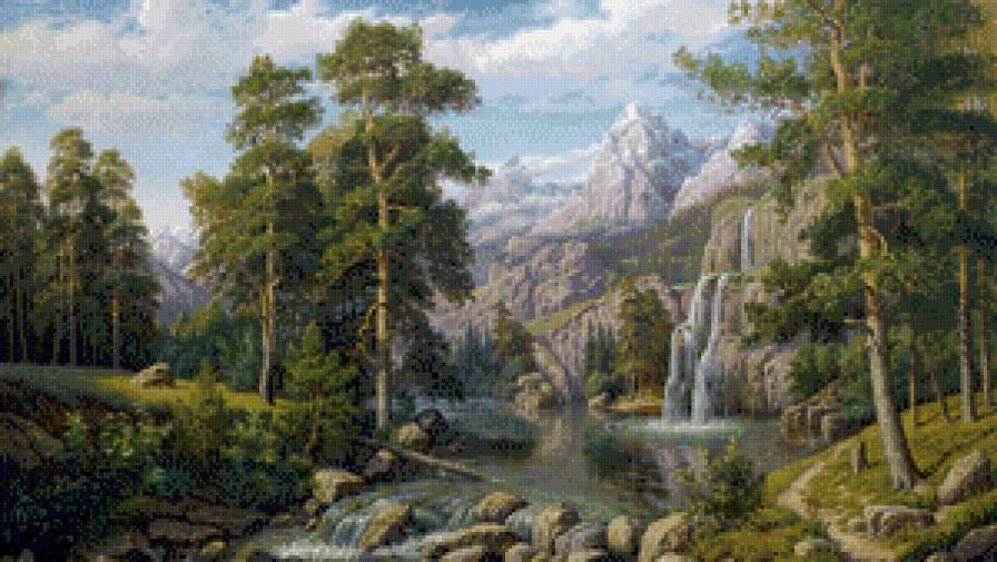 красивый пейзаж - пейзаж, природа - предпросмотр