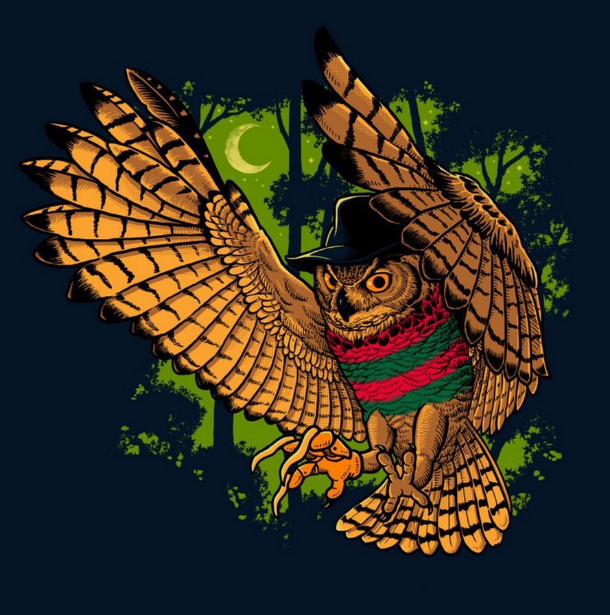 сова - птицы, животные - оригинал