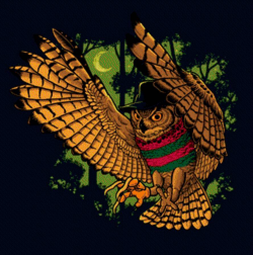 сова - животные, птицы - предпросмотр