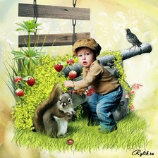 Схема вышивки «Дети 19.»