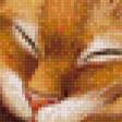Предпросмотр схемы вышивки «кошачий сон» (№766253)