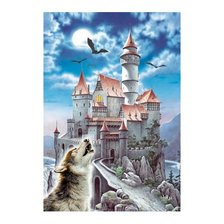 Схема вышивки «волк»