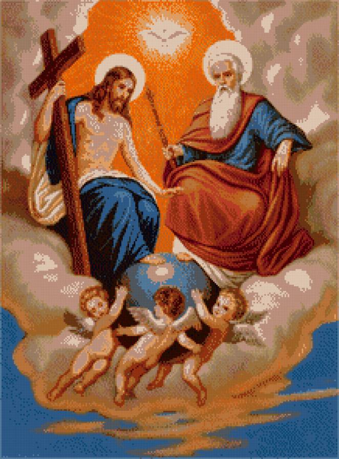 Святая троица - иконы, тройца - предпросмотр