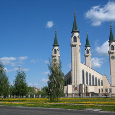 Схема вышивки «Мечеть»