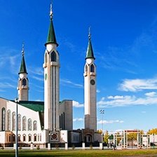 Схема вышивки «Мечеть правая часть»