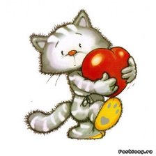 Схема вышивки «Котик»