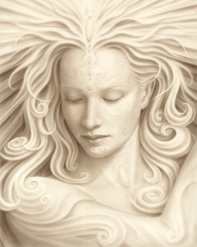 Дева Романо 2 - женщина, дева, нежность, фентези, девушка - оригинал