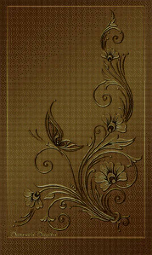 завитки - узор, завитки - предпросмотр