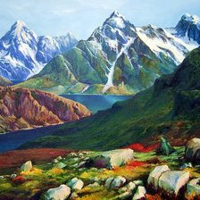 горный пейзаж