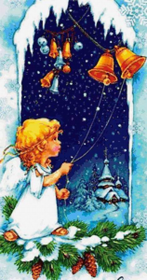 ангелок с колокольцами - оригинал