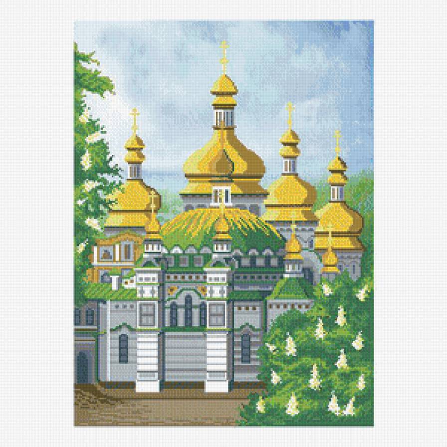 церковь - церковь, природа, пейзаж - предпросмотр