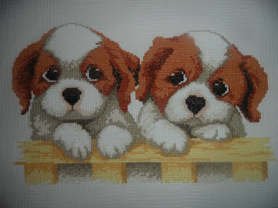 подушечка - собачки - оригинал