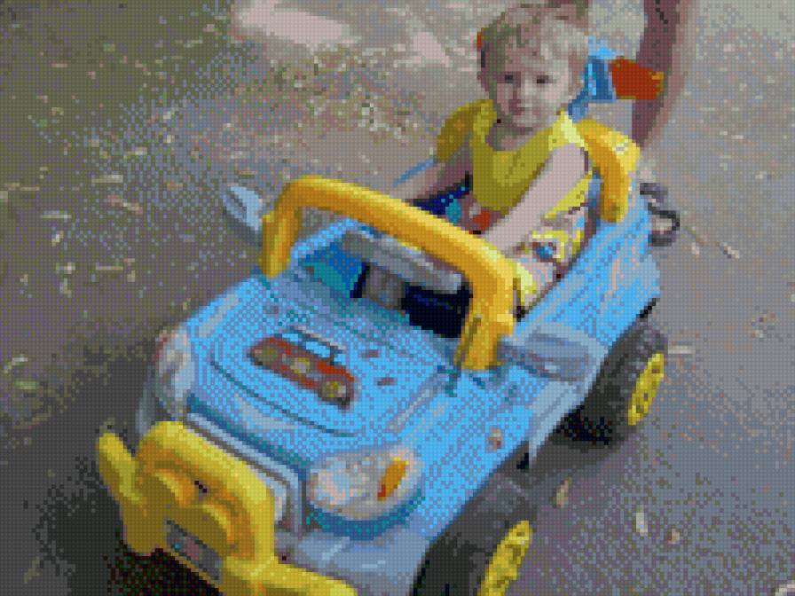 правнучка - машина - предпросмотр