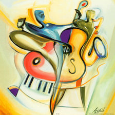 Схема вышивки «музыка»