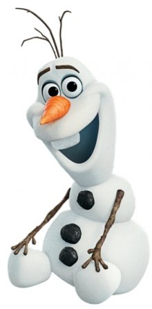 Снеговик Олаф - маленький, детский, мультик, снеговик - оригинал