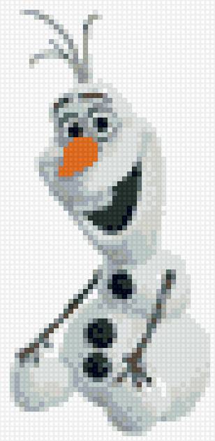 Снеговик Олаф - маленький, снеговик, мультик, детский - предпросмотр