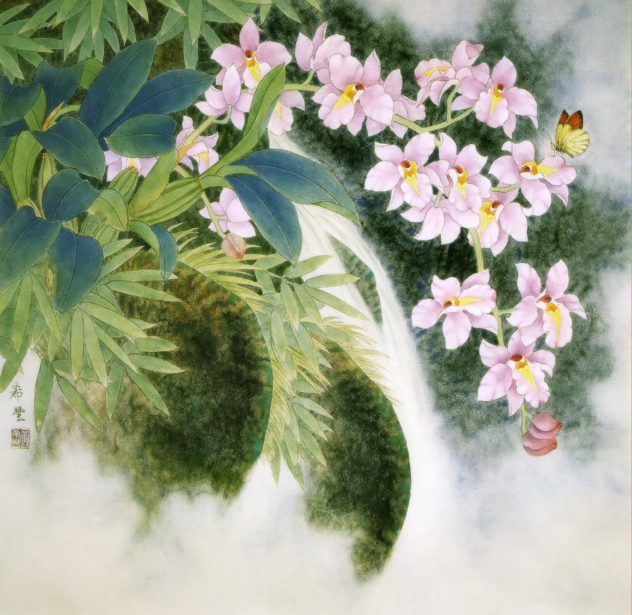 китайская живопись - оригинал