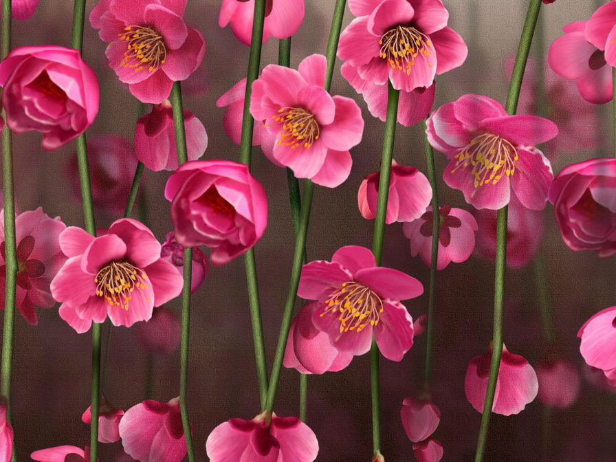 Цветочки - оригинал