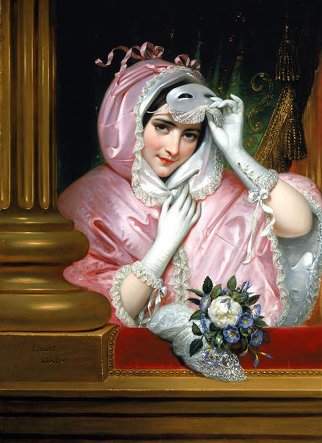 дама - оригинал