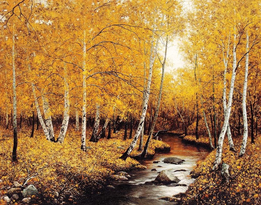 золотая осень - оригинал