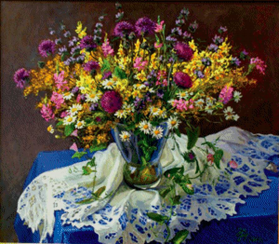 полевые цветы - предпросмотр