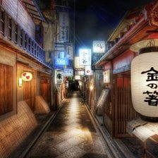 Схема вышивки «Китайская улочка»