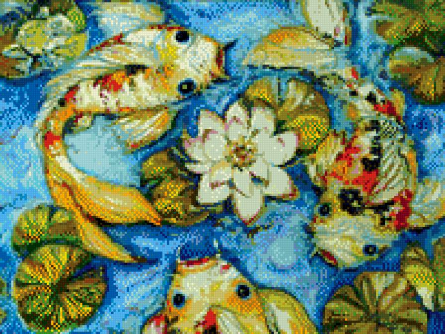 Рыбы - фэн-шуй, символ, рыбы - предпросмотр