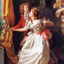 Схема вышивки «флирт»