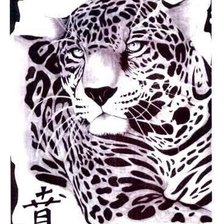 Оригинал схемы вышивки «леопард» (№771800)