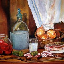 Схема вышивки «русский натюрморт»