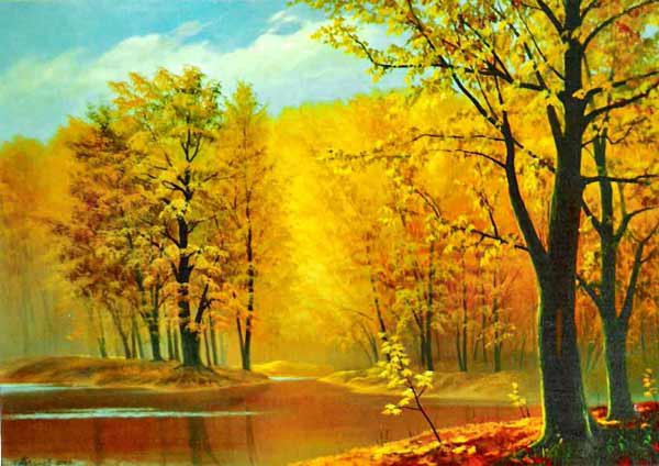 золотая осень - оригинал