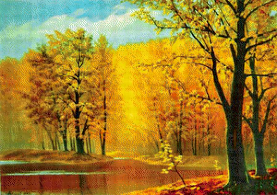 золотая осень - предпросмотр