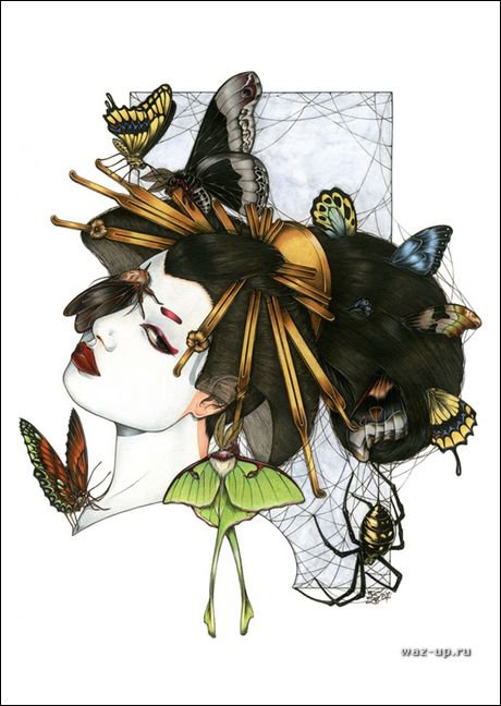 гейша - оригинал