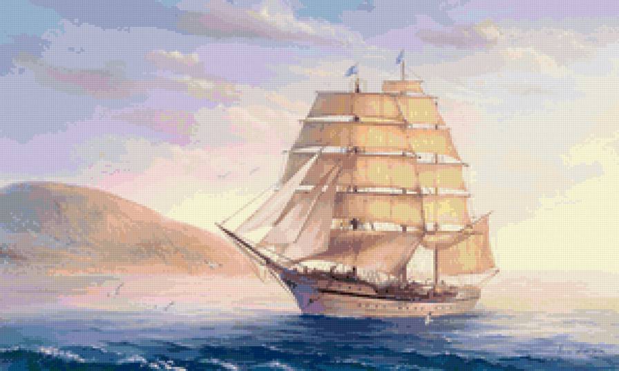 морской пейзаж - пейзаж, природа - предпросмотр