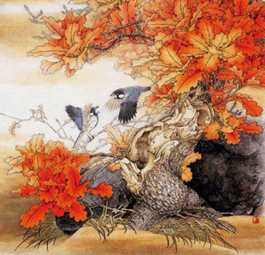 японская живопись - предпросмотр