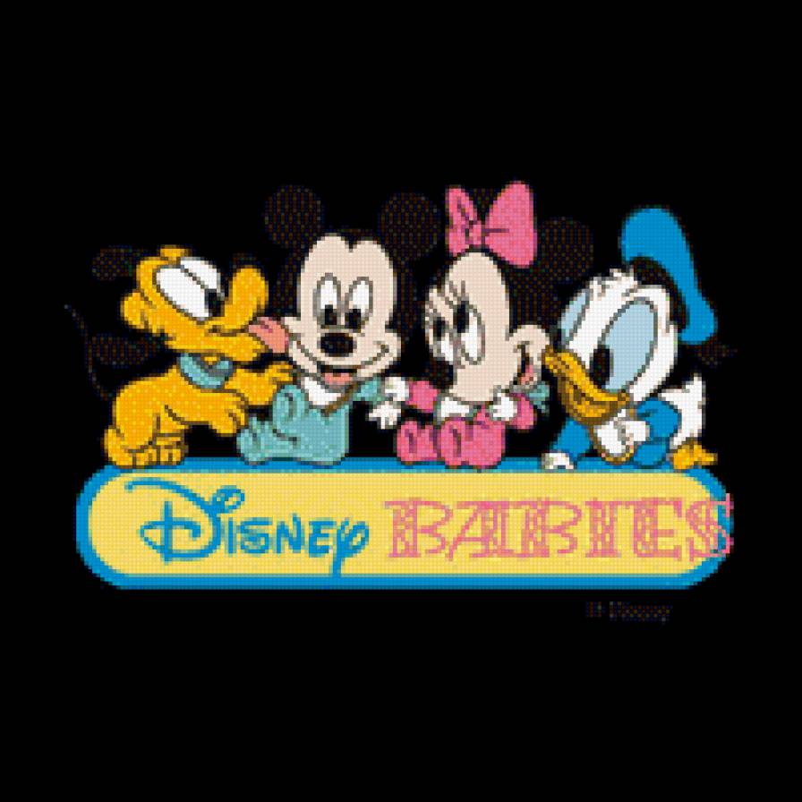 дисней малыши - дональд, минни, плуто, малыши, дисней, микки, детские - предпросмотр