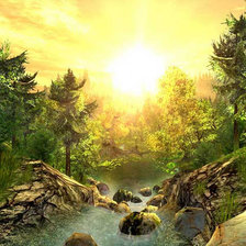 Схема вышивки «Природа»