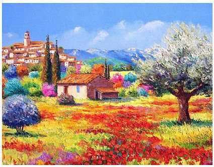 Маки - природа, пейзаж - оригинал