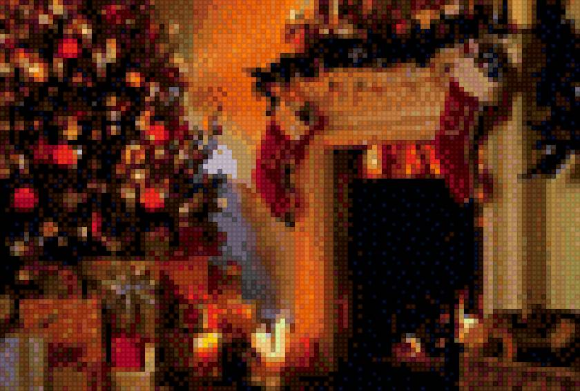 Любовь к домашнему теплу и Рождеству - предпросмотр