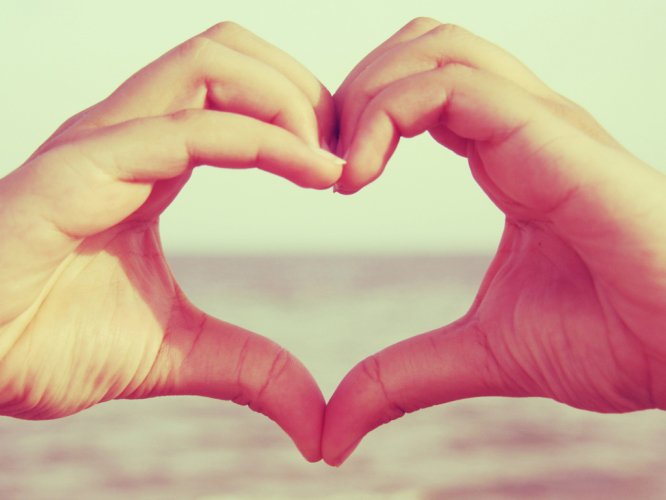 Любовь - лав, сердечки, сердце, любовь, руки, мило, love - оригинал