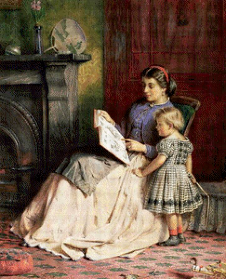 мать и дитя - леди, мать, дитя, ребенок - предпросмотр